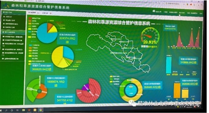 张掖市生态本底数据库建设与森林生长量计测全面展开
