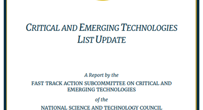 美国最新版《关键和新兴技术清单》透露出哪些信息？